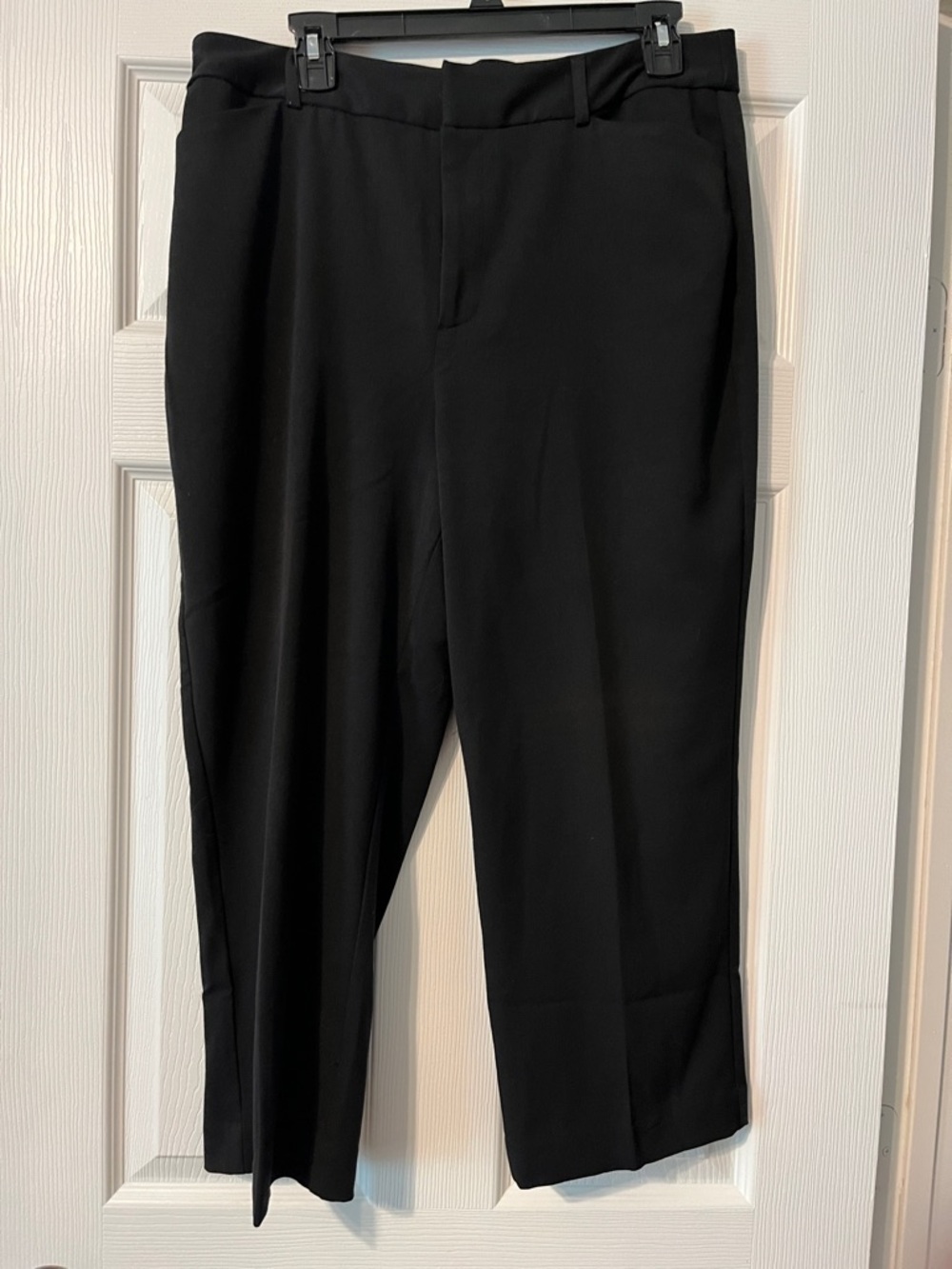 Christopher & Banks Black Women's Dress Pants - Straight Leg, Ankle length
